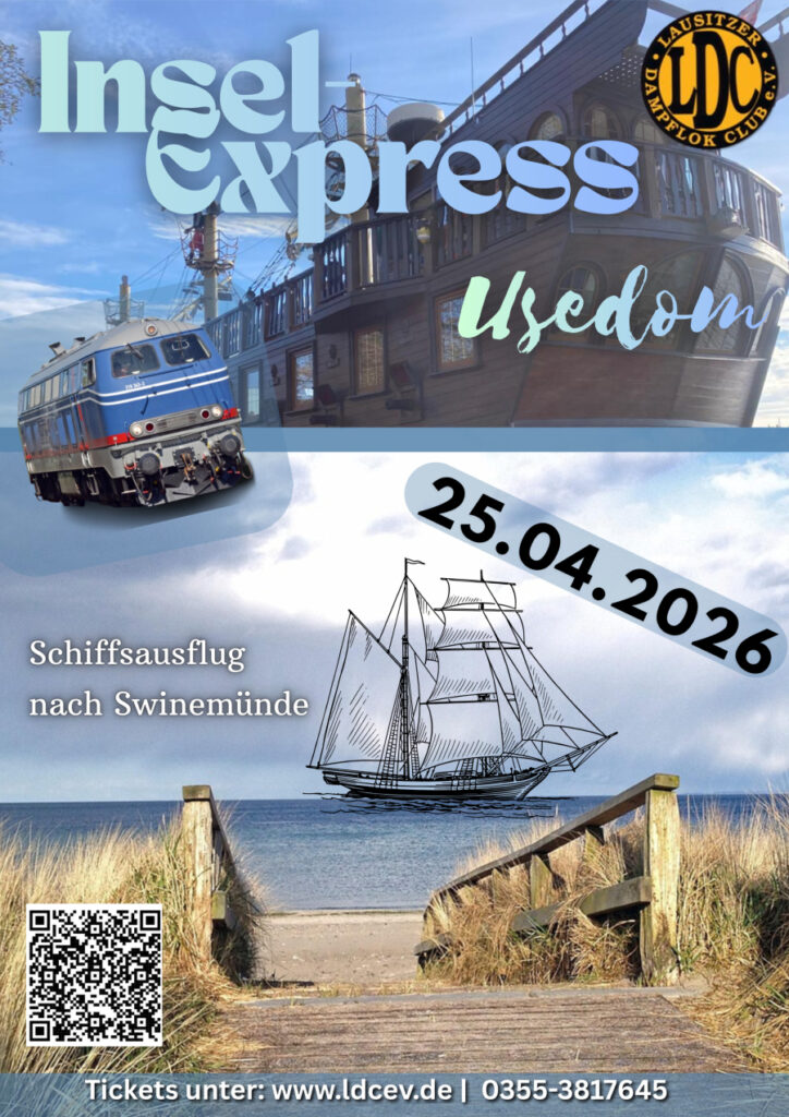 „Insel-Express“ Frühling auf Usedom – Ostseebad Heringsdorf