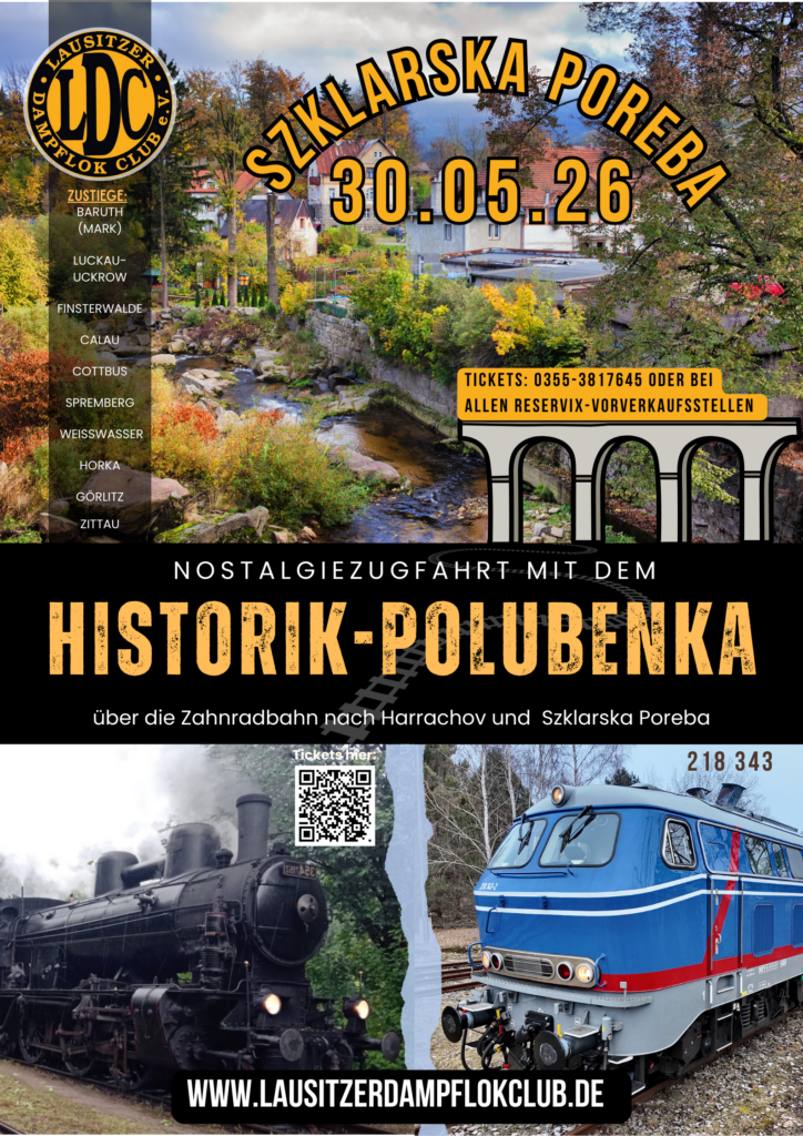 „Historik-Polubenka“- über die Zahnradbahn und nach Szklarska Poreba