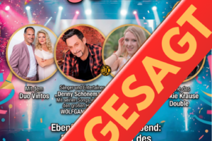 Einmalige Lieblingsschlager-Nacht in der Sporthalle Baruth abgesagt